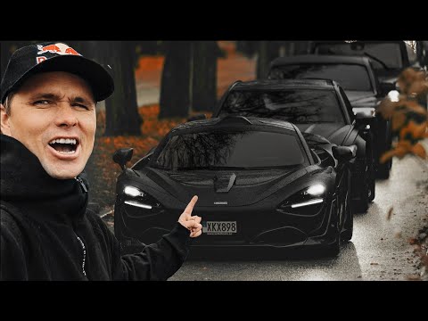 1Mโฌ + CONVOY IN STOCKHOLM! 900HP NOVITECH MCLAREN, MANSORY ROLLS ROYCE, 800 HP RS6 | VLOG 1044