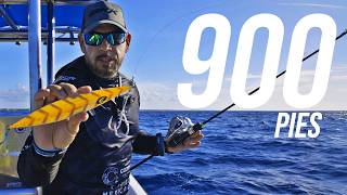 Aprendiendo y sufriendo en el CARIBE PROFUNDO — 900 pies de slow jigging