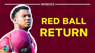 Century In Red Ball Final 🏆 Evin Lewis In Whites
