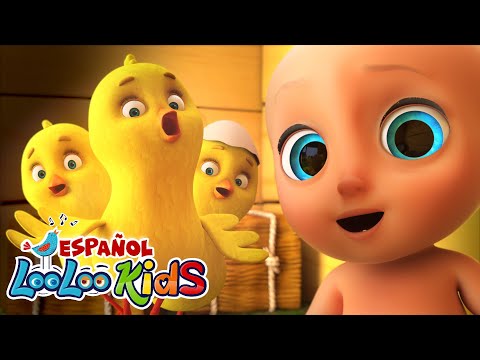 Canciones Infantiles -🐥Los Pollitos Dicen Pio Pio + La Vaca Lola