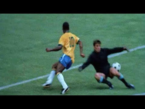 Pelé na Copa de 1970. GOAT! 🇧🇷👑