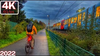 [4K-60fps] Walking on the Streets of Brühl (Germany) [Near Bonn/Cologne]