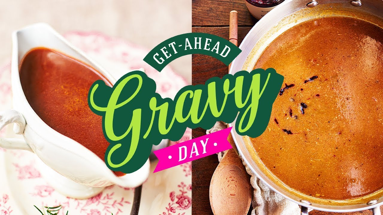 Meat & Vegan Gravy Get Ahead Gravy Day 14th December 2019
