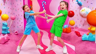 Ein magisches Abenteuer im Süßigkeitenmuseum 🌈 Videosammlung für Kinder | Vania Mania DE
