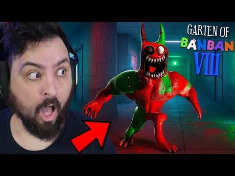 GARTEN OF BANBAN 8 LANÇOU FINALMENTE!? (ASSUSTADORA FANMADE GARTEN OF BANBAN 8)