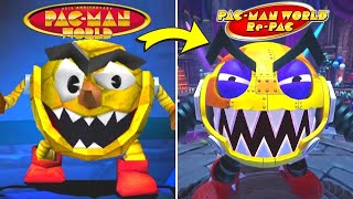 Pac-Man World Re-Pac - Final Boss Comparison