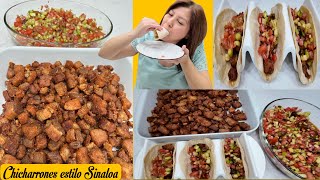 Chicharrones estilo Sinaloa