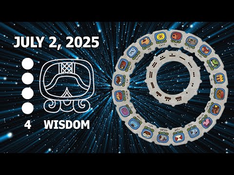 NAWAL 4 WISDOM – JULY 02, 2025 | Align with the energy of the day | Mayan Sacred Calendar Practice