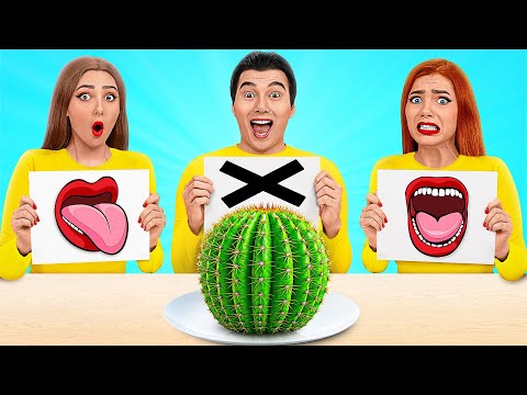 Bite, Lick or Nothing Challenge | Funny Food Hacks by TeenDO Challenge