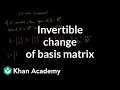 Understanding Basis Vectors and Change of Basis