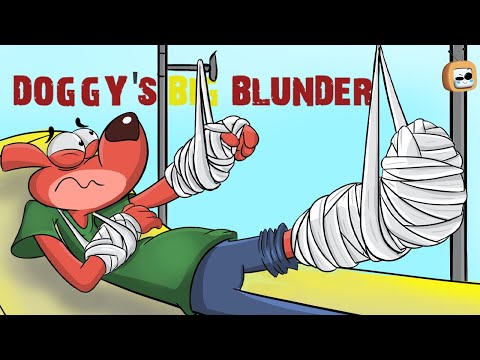 Doggy's Big Blunder-A Trip to the Hospital |Compilation | Funny Cartoon | Kids Cartoon|Chotoonz Tv.