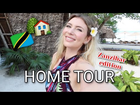 HOME TOUR CASA A ZANZIBAR!!!! 🏝️🐚