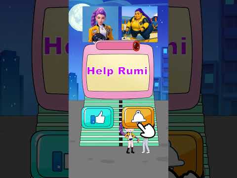 Help Rumi recognize the fake Jinu to regain her beautiful figure | Kpop Demon Hunters