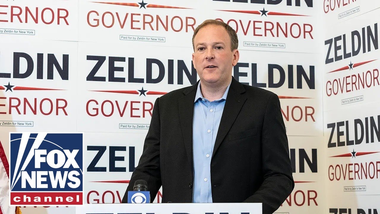 Lee Zeldin speaks at event for The Economic Club of New York￼