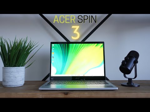 (ENGLISH) Acer Spin 3 Laptop Review and Unboxing (2022)