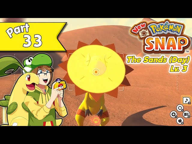 New Pokemon Snap walkthrough (w/ commentary) Part 33 - The Sands (Day) Lv. 3!