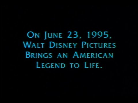 Pocahontas - Teaser Trailer #1 (November 18, 1994)