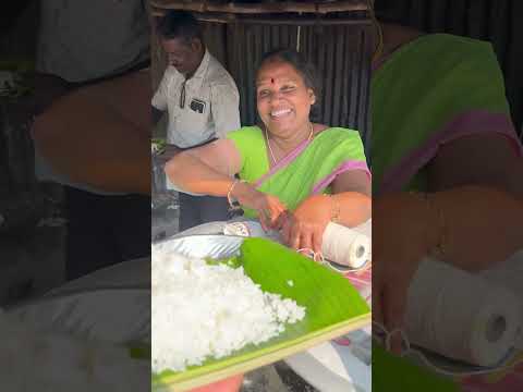 💥🥵60 ரூபாய்க்கு இந்த அக்கா கடைல unlimited சாப்பாடு சாப்பிட்டு இருக்கிங்களா…💢 #food #foodie