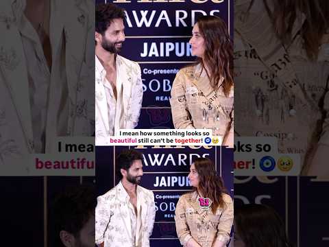 Sometime something just looks beautiful from far! Shahid and Kareena at IIFA awards 2025!