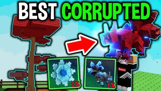 BEST CORRUPTED KITSUNE And SEEDS in Roblox Grow a Garden..