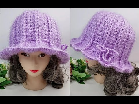 Crochet Hat Free Tutorial For Beginner.You can buy the yarn below the video link.