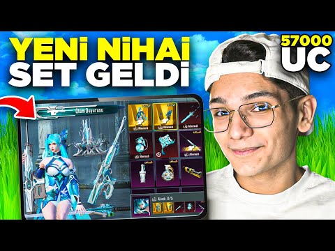 YENİ NİHAİ SET GELDİ! 57.000UC'YE FULLEDİK - PUBG MOBİLE