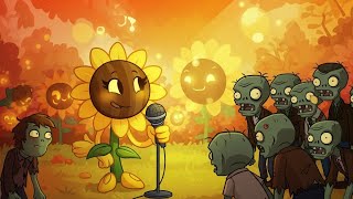 "SUNFLOWER" ballad pvz music video (unofficial music lyric video)
