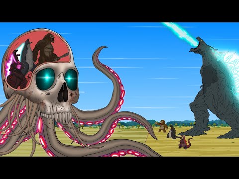 WHAT IF TEAM GODZILLA & KONG vs Giant OCTOPUS LIMB REGROWTH: Who Will Win | Godzilla Cartoon Movies