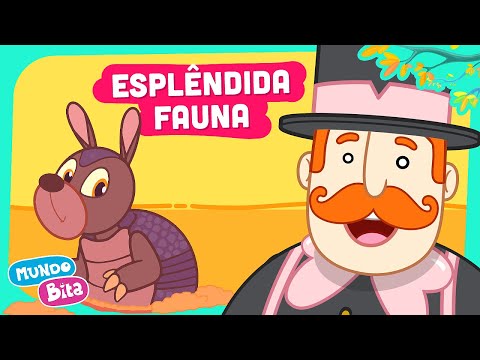 Mundo Bita - Esplêndida Fauna ft. Jr Black [clipe infantil]