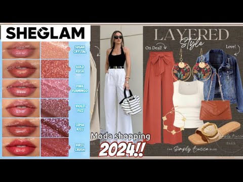 COMBINACIONES DE MODA 2024!! SHEGLAM COMO VESTIR LA ROPA EN COLOR BLANCO