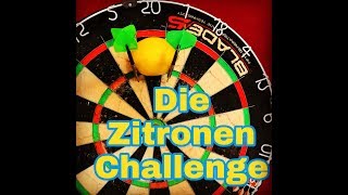 Die Darts Zitronen-Challenge