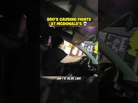 I got in a FIGHT at McDonald's🍔😳