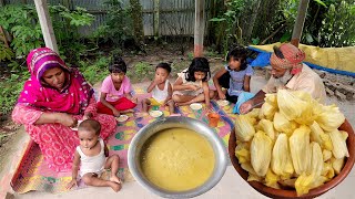 কাঁঠালের পায়েস রেসিপি Jackfruit Payes kataler Kheer VILLAGE FOOD Bengali Delicious Dessert Recipe