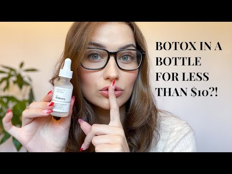 I tried "Botox in a Bottle" and here's what happened...