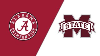 Alabama vs Mississippi State Highlights All Points Scored