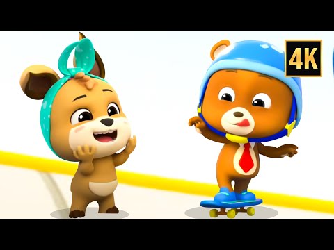 Skateboarding -  Silent Comedy Cartoon Videos And Kids Shows