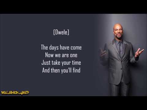 Common - The People ft. Dwele (Lyrics)