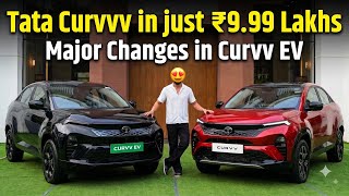 Sirf 9.99 Lakhs me new TATA CURVV  X-Series Launched | EV & ICE Major Changes Explained