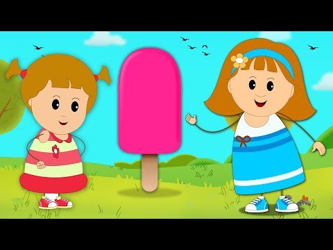 Campo Infantil | Paletas Heladas de Colores para Comer - Aprende Jugando