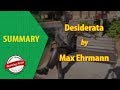 Insights from the Poem 'Desiderata'