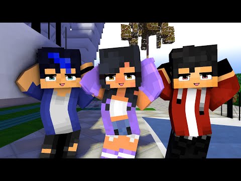 chicken wing paw paw eku bunny maid aphmau and friends - minecraft animation #shorts