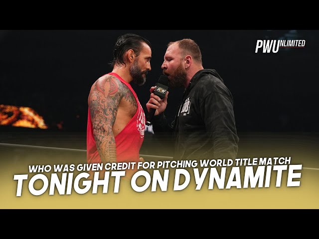 Backstage News On Who Was Given Credit For Pitching Having The World Title Match Tonight On Dynamite