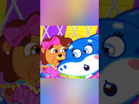 Keluarga Singa Indonesia | Hiu di Kolam Renang | Kartun anak-anak