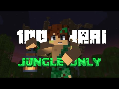 100 Hari di Minecraft Jungle Only! #minecraft100hari