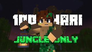 100 Hari di Minecraft Jungle Only! #minecraft100hari