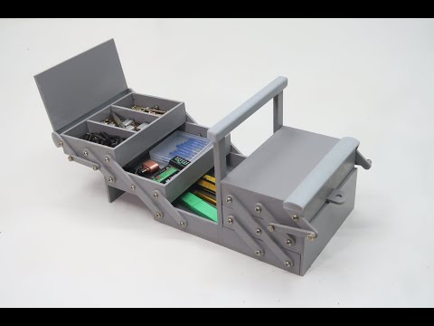 How to make a toolbox from PVC