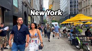 New York 4k Manhattan Broadway Walking Tour