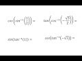 Trigonometric Functions and Their Properties