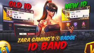 Zara Gaming's V Badge ID Banned❗ But Why?😭❓