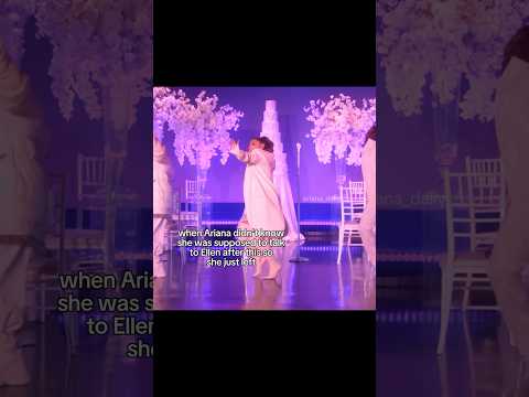 ariana knew something was off about ellen ๐ #arianagrande